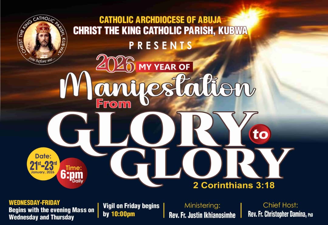 2026 MY YEAR OF MANIFESTATION FROM GLORY TO GLORY - 2 CONRINTHIAN